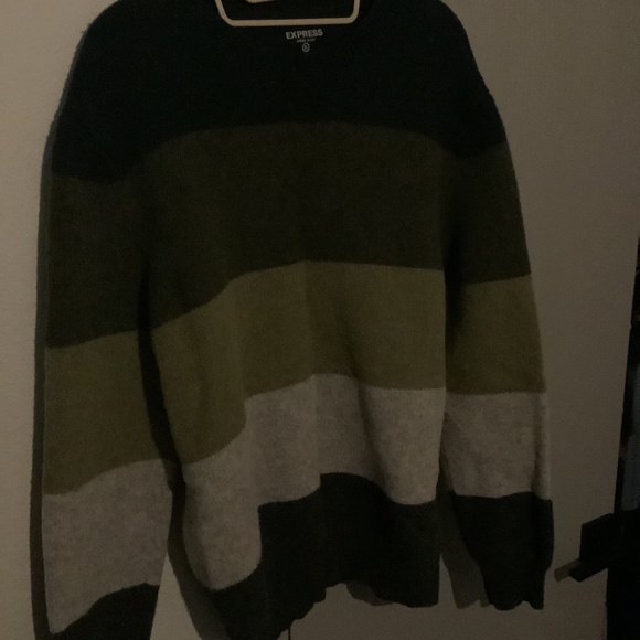 Express Sweater Multiple color. XL mens 100% Lamb Wool - Picture 1 of 4
